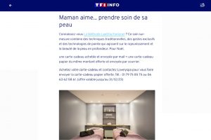Lire la suite à propos de l’article TF1 Info – Maman aime… prendre soin de sa peau