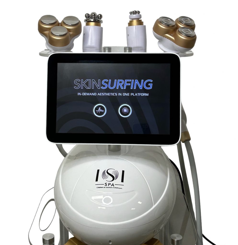 SkinSurfing Advanced - Appareil radiofréquence et cavitation professionnel pour le visage et le coprs