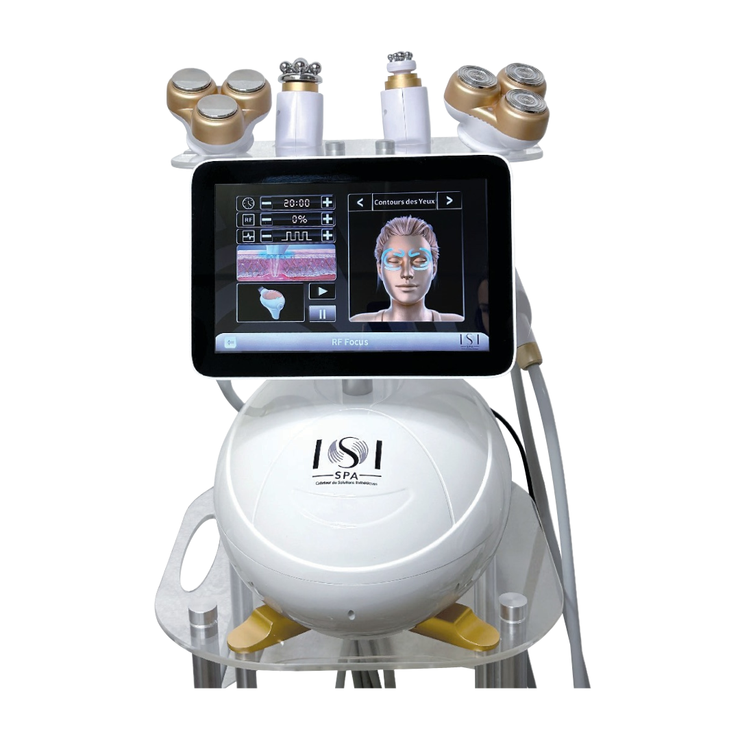 Appareil radiofréquence professionnel, SkinSurfing, radiofréquence visage et corps, appareil cavitation professionnel