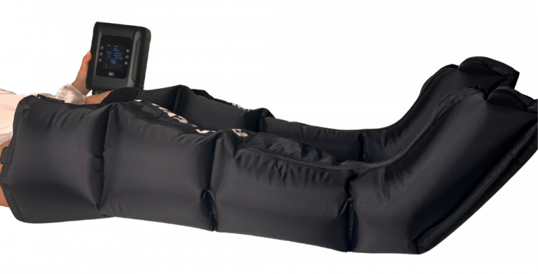 L'utilisation ISISDrain - un appareil de la pressothérapie pour les jambes