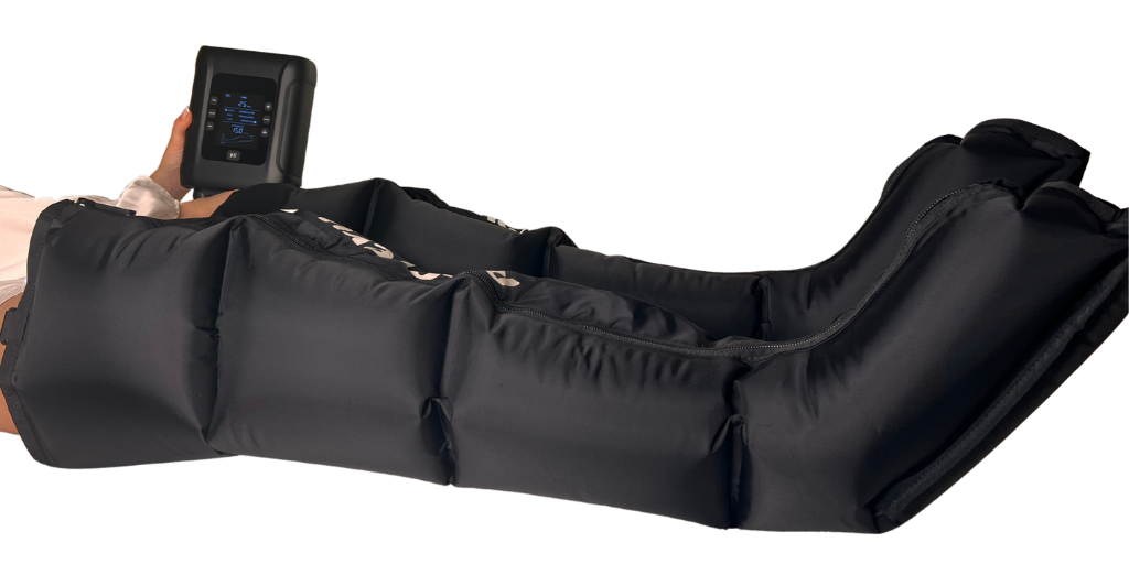 L'utilisation ISISDrain - un appareil de la pressothérapie pour les jambes