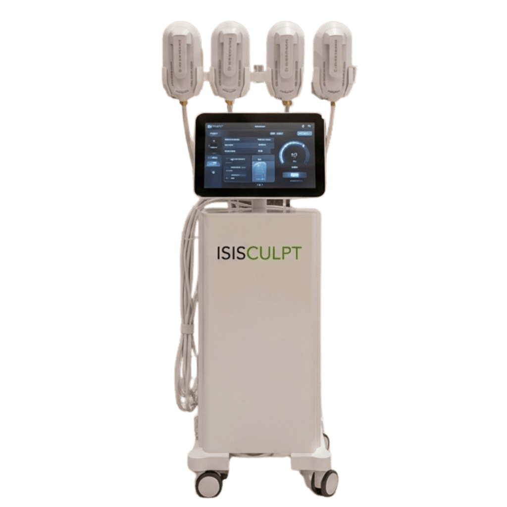 ISI Sculpt –technologie HIFEM et radiofréquence pour les soins minceurs experts