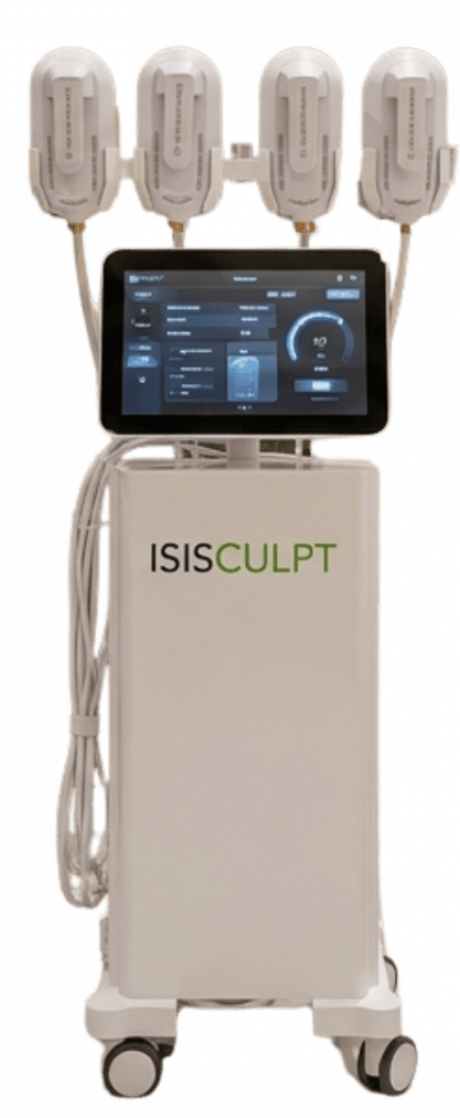 ISI Sculpt –technologie HIFEM et radiofréquence pour les soins minceurs experts